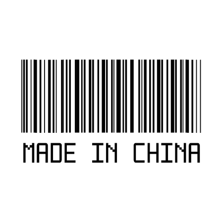 Made in China illustrationの写真素材