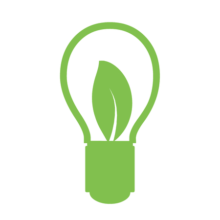 Green eco energy concept illustrationの写真素材