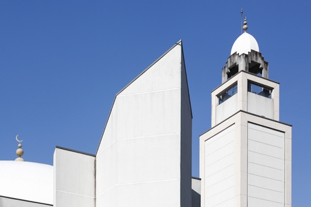 The great mosque of Lyon, Franceの写真素材