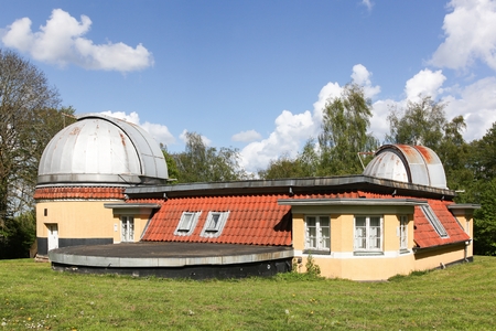 Astronomical Ole Romer observatory of Aarhus in Denmarkのeditorial素材