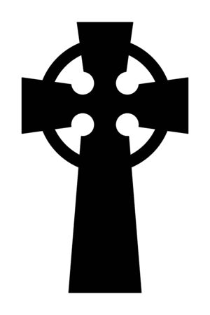 Celtic cross symbol iconの写真素材