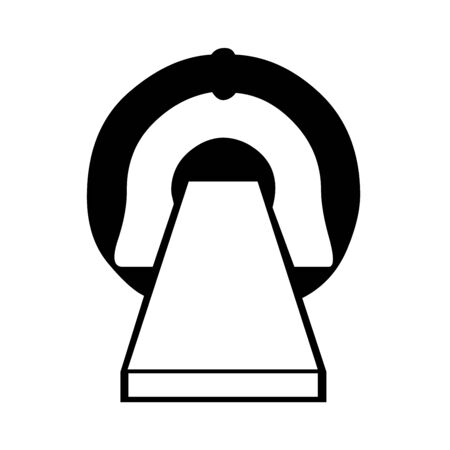 MRI scanner symbol iconの写真素材