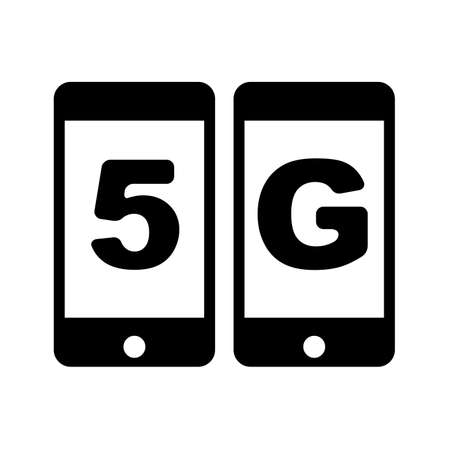 5G symbol icon illustrationの写真素材