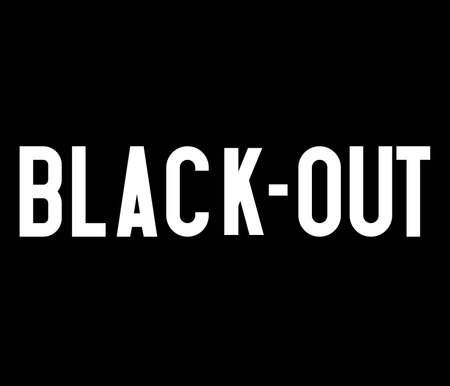 Blackout symbol iconの写真素材