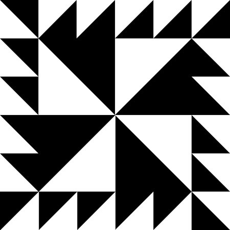 Barn quilt symbol icon