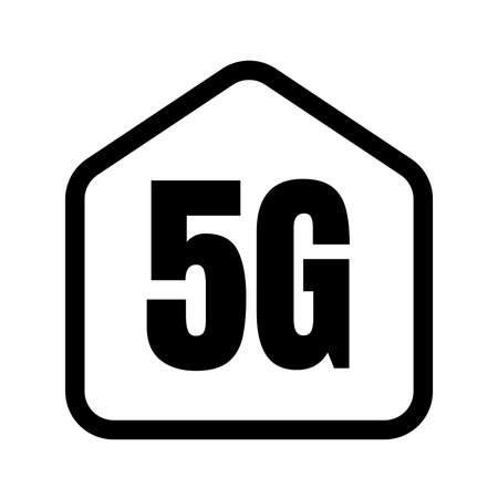 5G symbol icon illustrationの写真素材