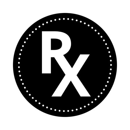 RX symbol icon illustrationの写真素材
