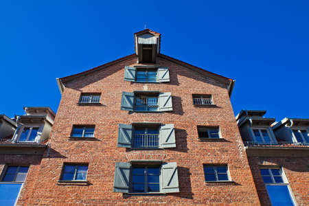 Historical building in Rostock  Germany  の写真素材