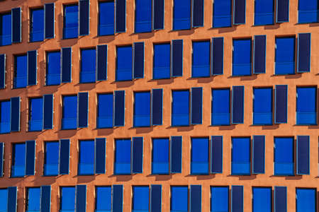 Modern building in Rostock  Germany  の写真素材