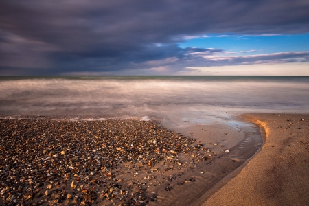 On shore of the Baltic Sea の写真素材