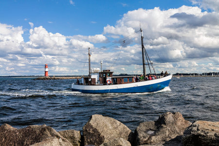 A Fishing boat in Warnemuende (Germany).