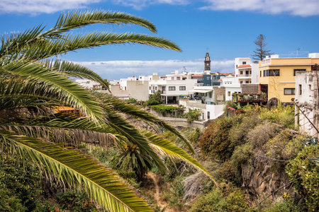 Buildings on the Canarian Island Tenerife.の写真素材