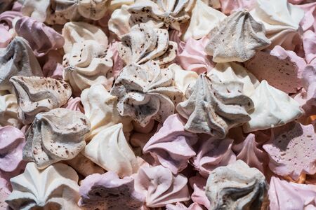 Fresh baking meringue.の写真素材