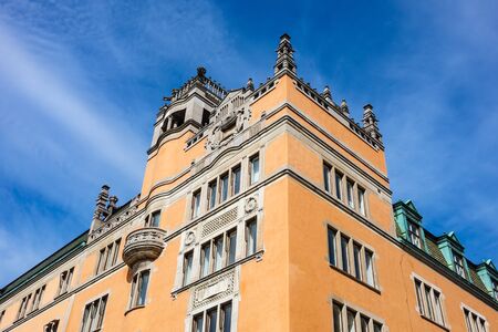 Building in the capital of Sweden, Stockholm.の写真素材
