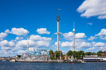 Amusement park in the capital of Sweden, Stockholm.