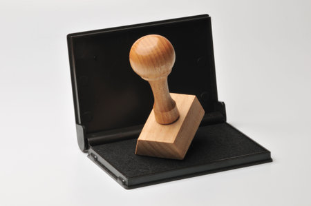 Chop and ink-padの写真素材