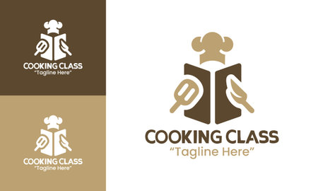 A premium cooking class  tailored for professional culinary academies, chef training programs, and gourmet workshops.のイラスト素材