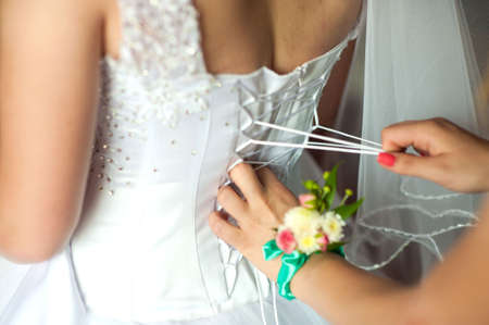 Wedding dressの写真素材