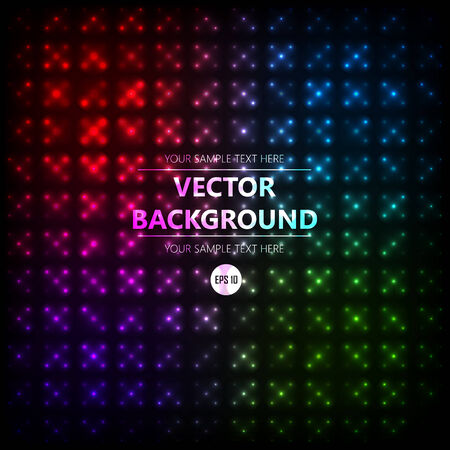 Disco colored abstraction, vector backgroundのイラスト素材