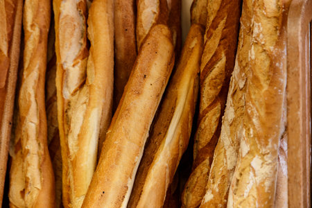 bread group from bakeryの写真素材