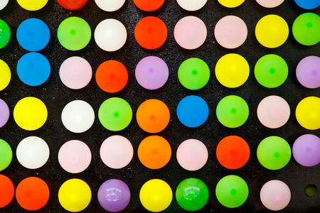 colorful ballons groupの写真素材