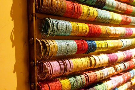 Bracelets of colorsの写真素材