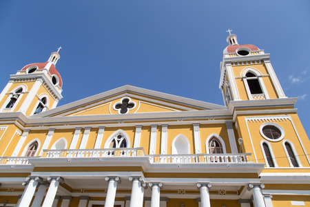 Cathedral of Granada, Nicaraguaの写真素材