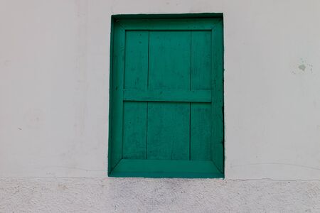 green windowの写真素材
