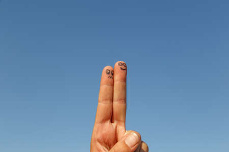 with sky at backgroundの写真素材