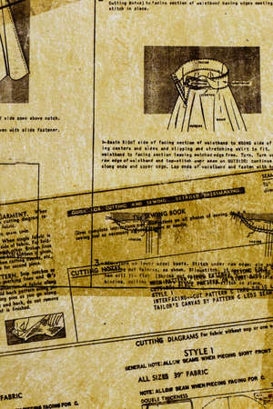vintage retro paper detail as backgroundの写真素材