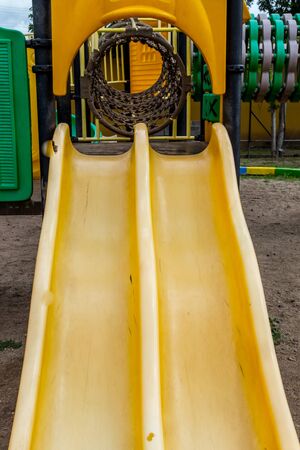 Colorful Children's Playground, Nicaraguaの写真素材