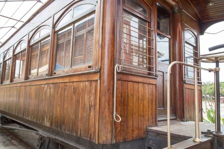Old train from Granada, Nicaragua, Central Americaの写真素材
