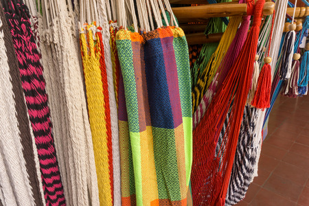 hammocks detail as patternの写真素材