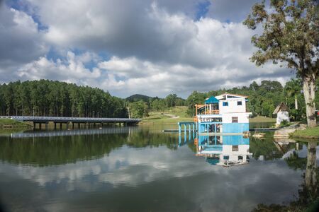 Las terrazas, Cuba. Province of pinar del rio. La terrazas it's a natural touristic place.のeditorial素材