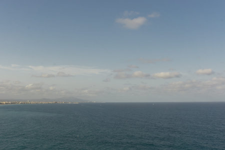 Peñiscola, Spain, August 19, 2017: General travel imagery of the city of Peniscola, in the Azahar coast of Spain.のeditorial素材