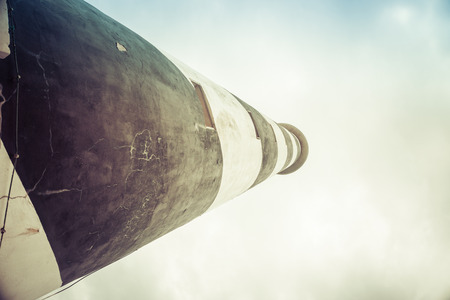 Lighthouse from ibiza Island, Spain. Far del Moscarter named.の写真素材