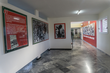 playa giron, Cuba, January 2, 2017:  Inside the war museum of playa Giron.のeditorial素材