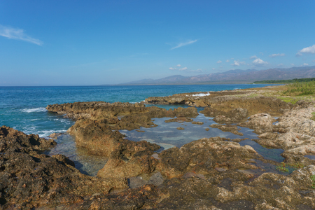 Trinidad, Cuba. Tropical beach viewの写真素材