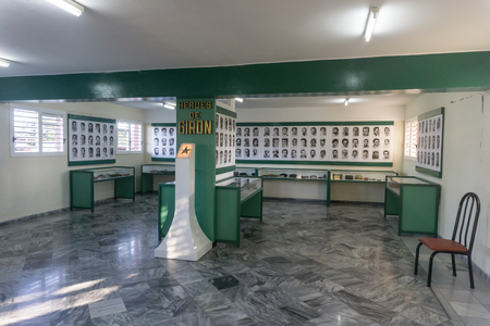 playa giron, Cuba, January 2, 2017:  Inside the war museum of playa Giron.のeditorial素材