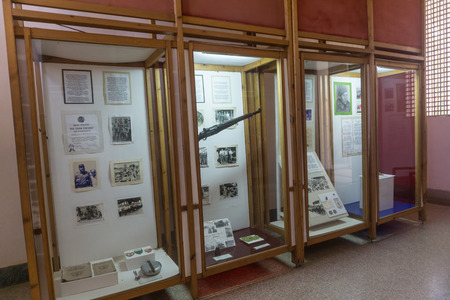 Trinidad, Cuba, January 3, 2017:  small revolution museumのeditorial素材