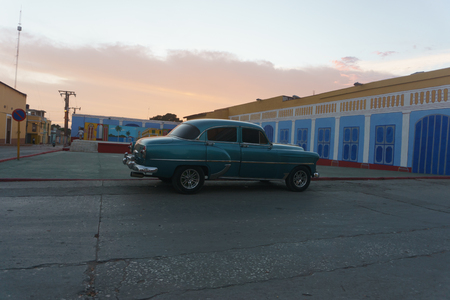street view of trinidad. Touristic place from Cubaの写真素材