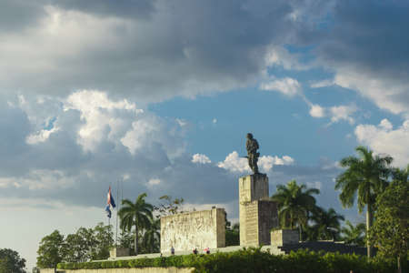 Santa Clara, Cuba, January 6, 2017: Che Guevara monument from outdoors in Santa Claraのeditorial素材