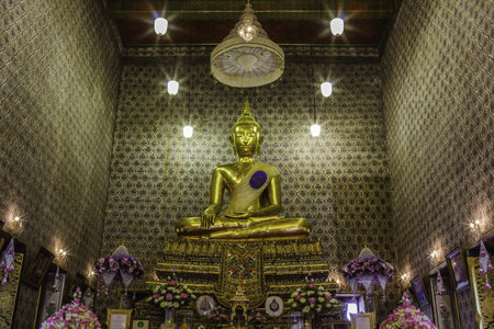 buddha asia of thai tampleのeditorial素材