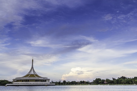 suanluangrama with sky bangkok,tahilandのeditorial素材