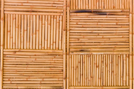 The background image of the natural bamboo wallの写真素材