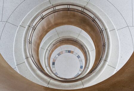 The part of the circle hall in a buildingのeditorial素材