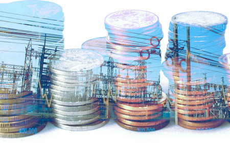 Double exposure coin stacks