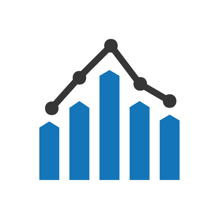 Growth icon vectorのイラスト素材