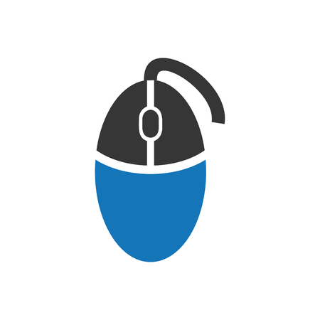 Mouse Icon Vectorのイラスト素材