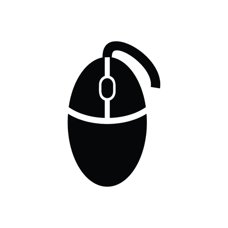 Mouse Icon Vectorのイラスト素材